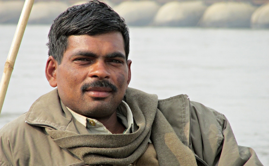 Rajesh Yadav is a constable with Uttar Pradesh police. Yadav is a trained swimmer and is one of the many life guards deployed at the banks of river Ganga at Maha Kumbh, 2013. Danish Raza/ Firstpost Rajesh Yadav is a constable with Uttar Pradesh police. Yadav is a trained swimmer and is one of the many life guards deployed at the banks of river Ganga at Maha Kumbh, 2013. Danish Raza/ Firstpost