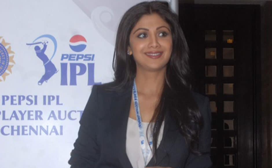 Rajasthan Royals owner Shilpa Shetty at the IPL auctions. Firstpost Rajasthan Royals owner Shilpa Shetty at the IPL auctions. Firstpost