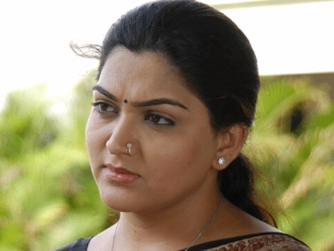 Tamil actress Khushboo's house attacked after comment on DMK's Stalin Tamil actress Khushboo's house attacked after comment on DMK's Stalin