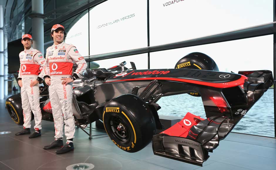 McLaren's Mercedes-powered MP4-28. Jenson Button acknowledged that the new car had superficial similarities to last year's model, but said there had been enormous changes in the design. Getty Images McLaren's Mercedes-powered MP4-28. Jenson Button acknowledged that the new car had superficial similarities to last year's model, but said there had been enormous changes in the design. Getty Images
