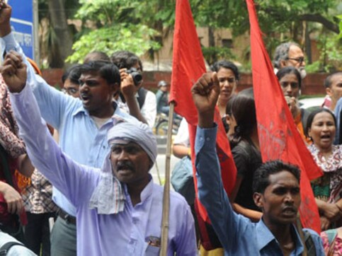 Trade unions stick to two-day strike call as talks with govt fail Trade unions stick to two-day strike call as talks with govt fail