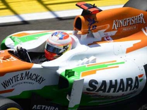 Good to let others know what Force India is here for: Sutil Good to let others know what Force India is here for: Sutil