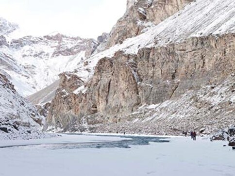 Walking on broken glass: Trekking on the frozen Zanskar river