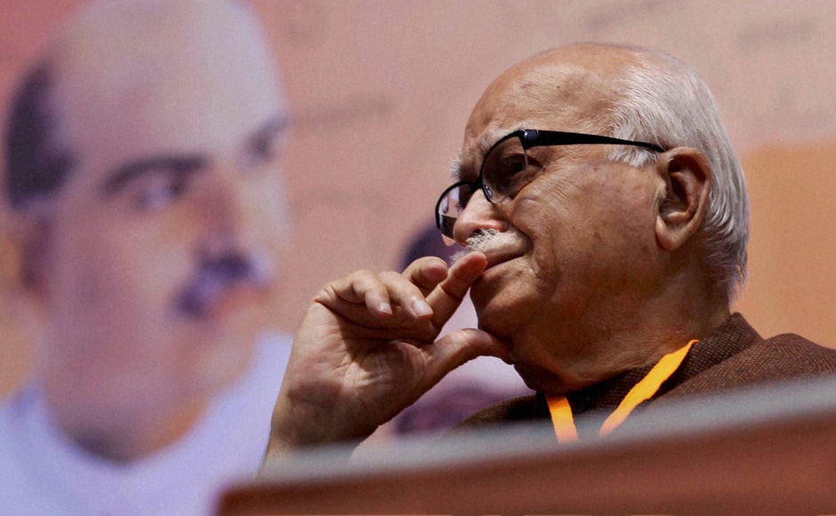Senior BJP leader LK Advani during the party's National Council meeting in New Delhi on Sunday. PTI Senior BJP leader LK Advani during the party's National Council meeting in New Delhi on Sunday. PTI