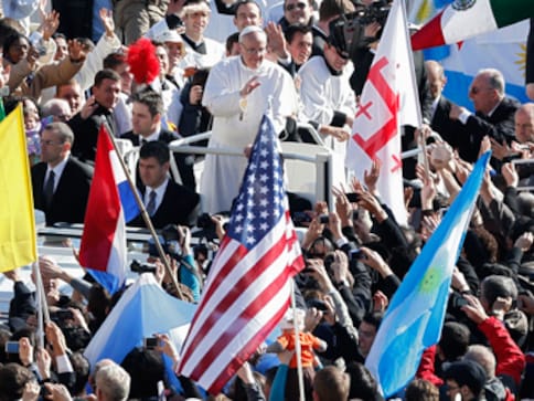 Over 1.5 million people witness Pope Francis' inauguration Mass