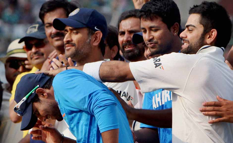 Dhoni applauded the team's character after the whitewash, saying that they had to battle it out at times -- and they did it successfully. PTI Dhoni applauded the team's character after the whitewash, saying that they had to battle it out at times -- and they did it successfully. PTI