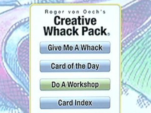 Web Check: 'Creativity Whack Pack' App Web Check: 'Creativity Whack Pack' App