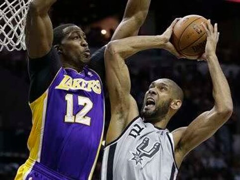 Parker leads Spurs to 102-91 win over Lakers Parker leads Spurs to 102-91 win over Lakers