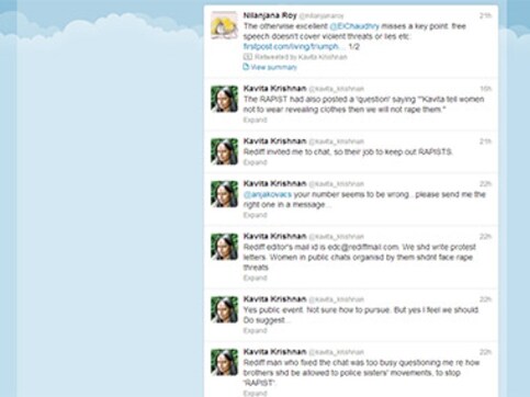 Rape threats on Rediff: Kavita Krishnan speaks out Rape threats on Rediff: Kavita Krishnan speaks out