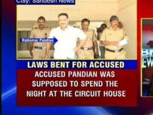 Accused in fake encounter cases, jailed cop gets night out