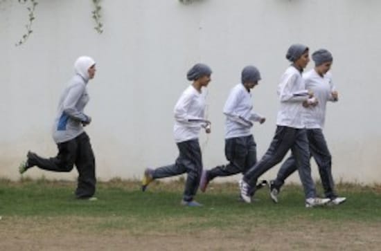 Saudi schoolgirls allowed to play sports, but in 'decent dress'
