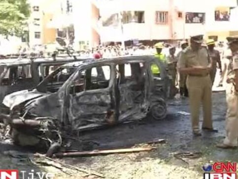 Two more held in Bangalore blasts, total goes to six Two more held in Bangalore blasts, total goes to six