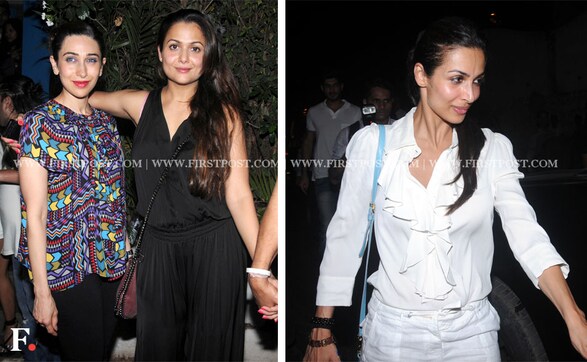 Images: Karishma Kapoor, Malaika among celebs spotted at Mumbai eatery Images: Karishma Kapoor, Malaika among celebs spotted at Mumbai eatery