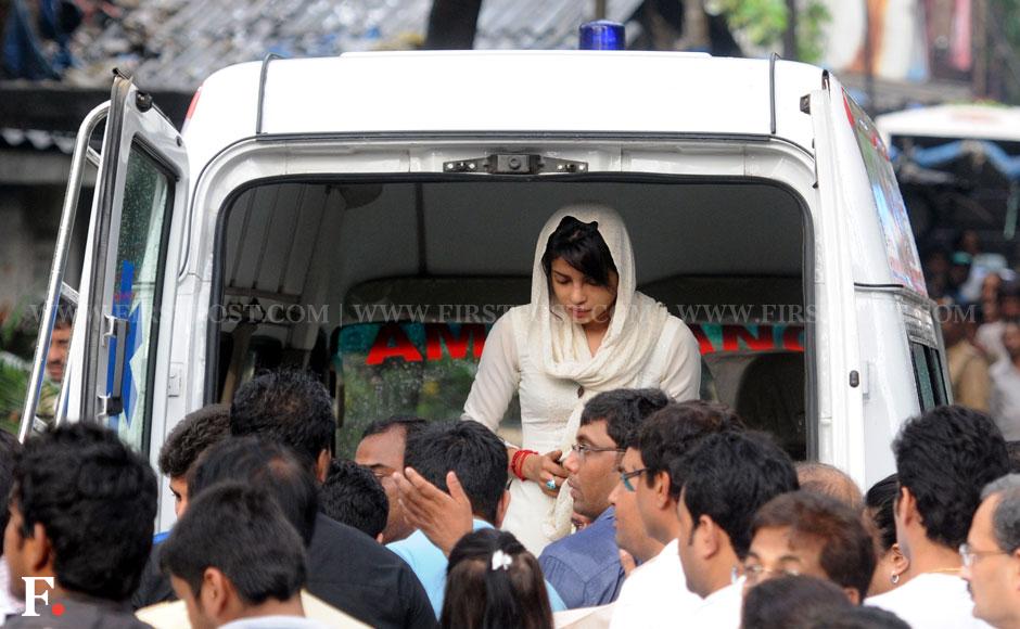Priyanka Chopra's father Dr Ashok Chopra breathed his last today at the Kokilaben Ambani hospital in Mumbai. Sachin Gokhale/ Firstpost Priyanka Chopra's father Dr Ashok Chopra breathed his last today at the Kokilaben Ambani hospital in Mumbai. Sachin Gokhale/ Firstpost