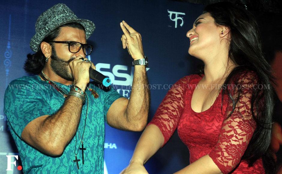 Sonakshi Sinha with Ranveer Singh. Sachin Gokhale/ Firstpost Sonakshi Sinha with Ranveer Singh. Sachin Gokhale/ Firstpost