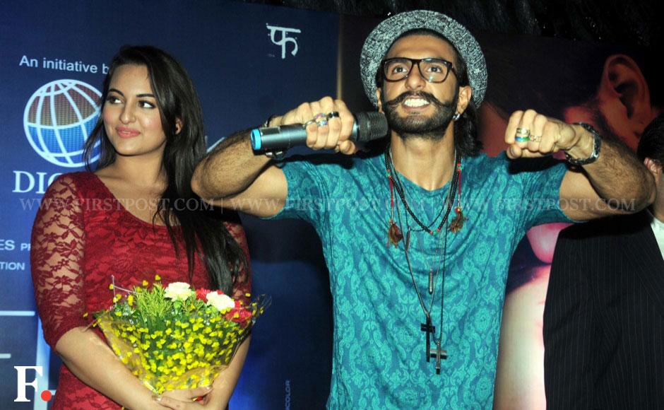 Sonakshi Sinha with Ranveer Singh. Sachin Gokhale/ Firstpost Sonakshi Sinha with Ranveer Singh. Sachin Gokhale/ Firstpost