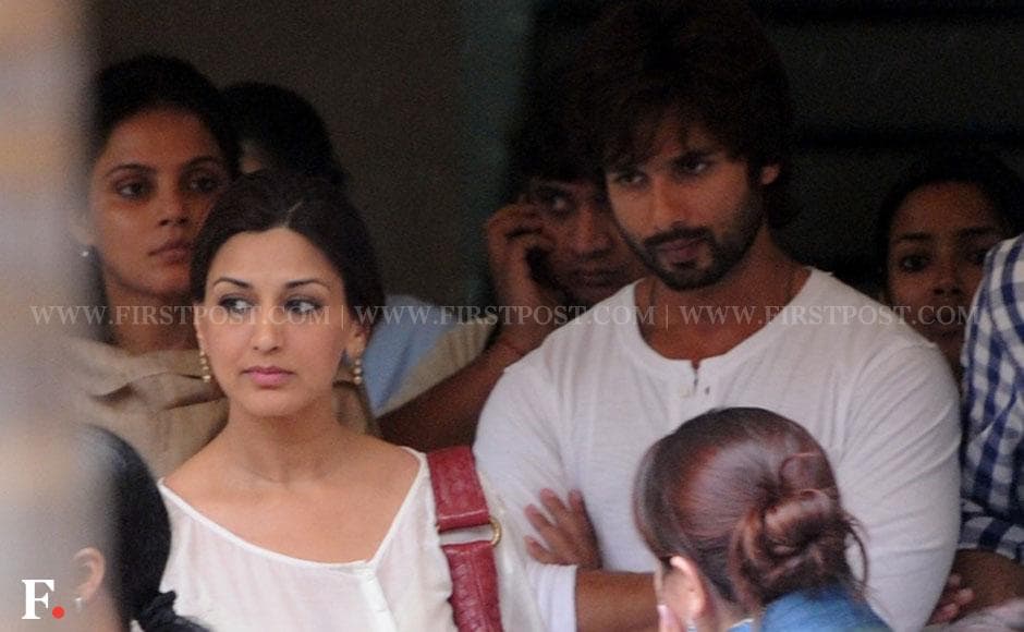 Sonali Bendre and Shahid Kapoor. Sachin Gokhale/ Firstpost Sonali Bendre and Shahid Kapoor. Sachin Gokhale/ Firstpost