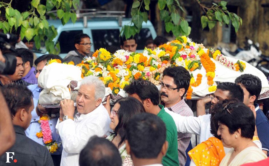 Priyanka Chopra's father's funeral. Sachin Gokhale/ Firstpost Priyanka Chopra's father's funeral. Sachin Gokhale/ Firstpost