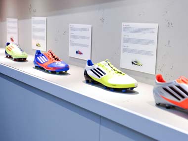Adidas sets new soccer sales goal in 
