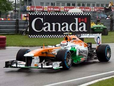 Force India celebrates 100th GP with double points Force India celebrates 100th GP with double points