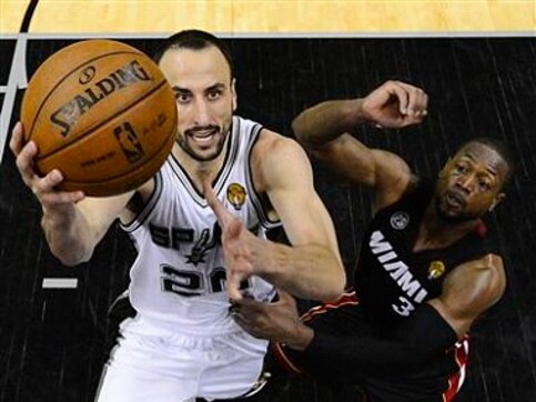 Manu Ginobili sparks Spurs to Game 5 win Manu Ginobili sparks Spurs to Game 5 win