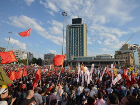 Istanbul protests: Turkey PM calls for party leadership meet Istanbul protests: Turkey PM calls for party leadership meet