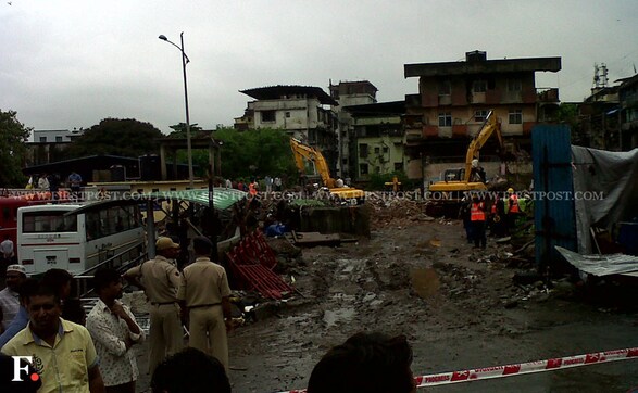 Images: More tragedy in Mumbra, building collapse kills 10 Images: More tragedy in Mumbra, building collapse kills 10