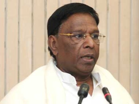 Puducherry CM V Narayanasamy alleges 'interference' by governor Banwarilal Purohit and LG Kiran Bedi Puducherry CM V Narayanasamy alleges 'interference' by governor Banwarilal Purohit and LG Kiran Bedi