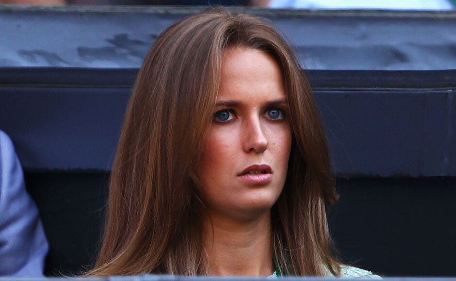 Kim Sears, girlfriend of Andy Murray, watches his final against Novak Djokovic. Clive Brunskill/Getty Images Kim Sears, girlfriend of Andy Murray, watches his final against Novak Djokovic. Clive Brunskill/Getty Images