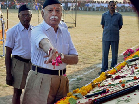 Bihar BJP leaders meet RSS chief after rebellion within party Bihar BJP leaders meet RSS chief after rebellion within party
