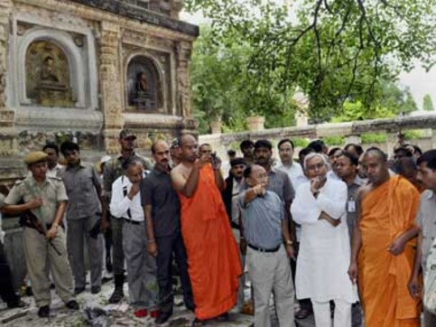 Nitish seeks PM intervention for CISF security at Mahabodhi temple Nitish seeks PM intervention for CISF security at Mahabodhi temple