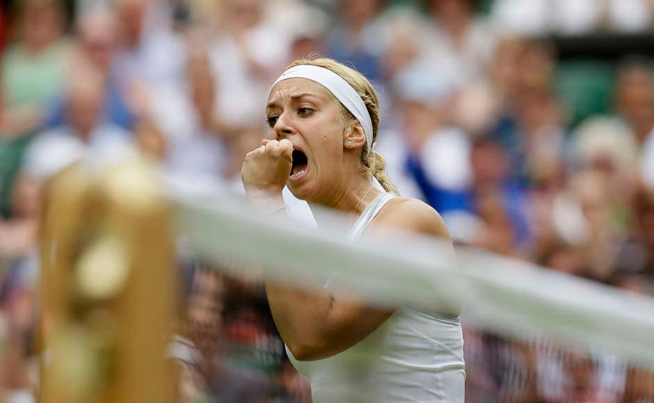 Sabine Lisicki reached the semifinals at the All England Club in 2011 but before the match against Serena Williams, she was clearly the underdog. The American was on a 34-match winning streak and the favourite to win the title. But Lisicki came out firing to take the first set 6-2. (AP Photo/Alastair Grant) Sabine Lisicki reached the semifinals at the All England Club in 2011 but before the match against Serena Williams, she was clearly the underdog. The American was on a 34-match winning streak and the favourite to win the title. But Lisicki came out firing to take the first set 6-2. (AP Photo/Alastair Grant)