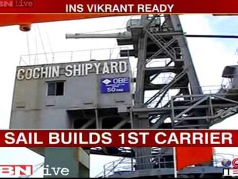 India to launch indigenous aircraft carrier INS Vikrant today India to launch indigenous aircraft carrier INS Vikrant today