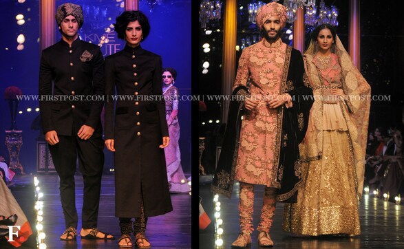 Photos: Sabyasachi glams up the LFW finale with the royal act Photos: Sabyasachi glams up the LFW finale with the royal act