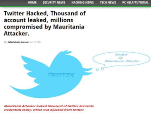 Mauritania hacker claims to have compromised millions of Twitter accounts Mauritania hacker claims to have compromised millions of Twitter accounts