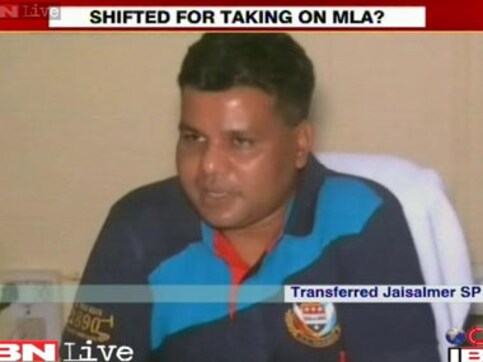 Did Jaisalmer SP pay the price of reopening history sheet of Cong MLA's father? Did Jaisalmer SP pay the price of reopening history sheet of Cong MLA's father?