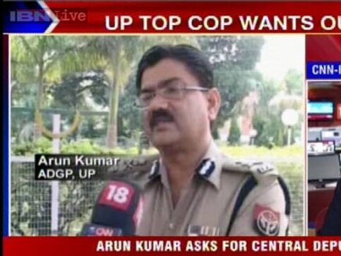UP top cop who complained of political interference transferred UP top cop who complained of political interference transferred