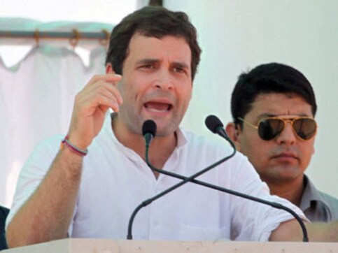 Opposition raises hue and cry when we try to bring law for poor: Rahul Opposition raises hue and cry when we try to bring law for poor: Rahul