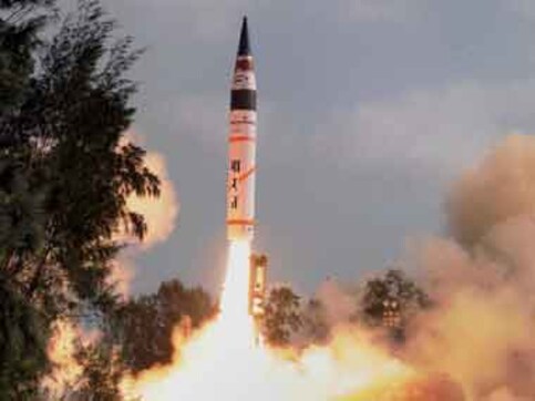 'Agni-V': India test fires nuclear-capable missile for second time 'Agni-V': India test fires nuclear-capable missile for second time
