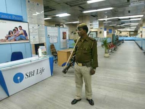 SBI stocks falls on rating agency downgrade