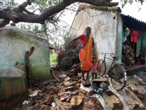Phailin effect: Two dead, 7,783 hectare crops destroyed in Srikakulam