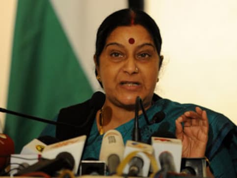 Ruling BJP in MP will score hat-trick in Assembly polls: Sushma Ruling BJP in MP will score hat-trick in Assembly polls: Sushma
