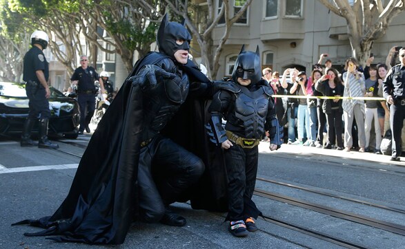 Photos: How a 5-year-old cancer patient became batkid for a day Photos: How a 5-year-old cancer patient became batkid for a day