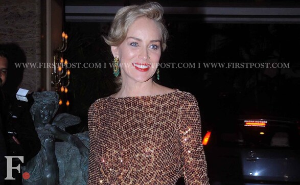 Exclusive photos: Sharon Stone spotted in Mumbai for fundraiser Exclusive photos: Sharon Stone spotted in Mumbai for fundraiser