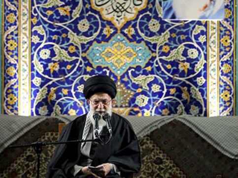 Huge mistake to trust evil Britain and the great satan US, says Iran's Khamenei Huge mistake to trust evil Britain and the great satan US, says Iran's Khamenei