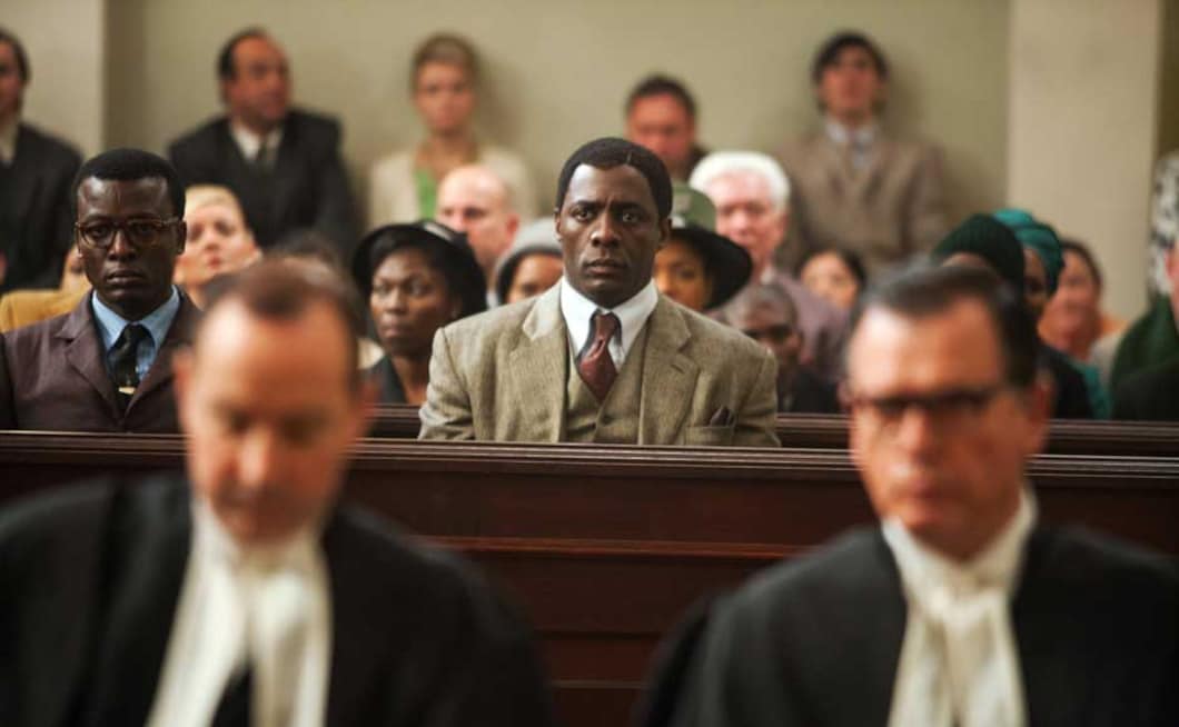 Idris Elba plays Nelson Mandela (center) in the film, 'Mandela: Long Walk to Freedom' that released earlier this year. AP/ The Weinstein Company Idris Elba plays Nelson Mandela (center) in the film, 'Mandela: Long Walk to Freedom' that released earlier this year. AP/ The Weinstein Company