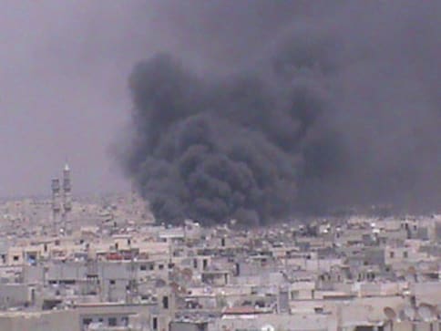 Twenty eight children killed in bombing by Syrian Army in Aleppo