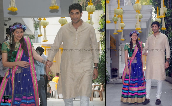 Photos: Hema Malini's daughter Ahana celebrates mehendi ceremony Photos: Hema Malini's daughter Ahana celebrates mehendi ceremony
