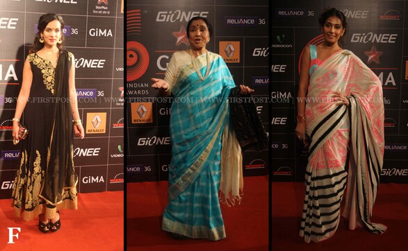 Spotted: Sonakshi, Anoushka Shankar and Sunny Leone at GiMA awards Spotted: Sonakshi, Anoushka Shankar and Sunny Leone at GiMA awards