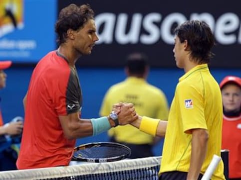 Australian Open: Nadal overcomes Nishikori in tough three-setter Australian Open: Nadal overcomes Nishikori in tough three-setter